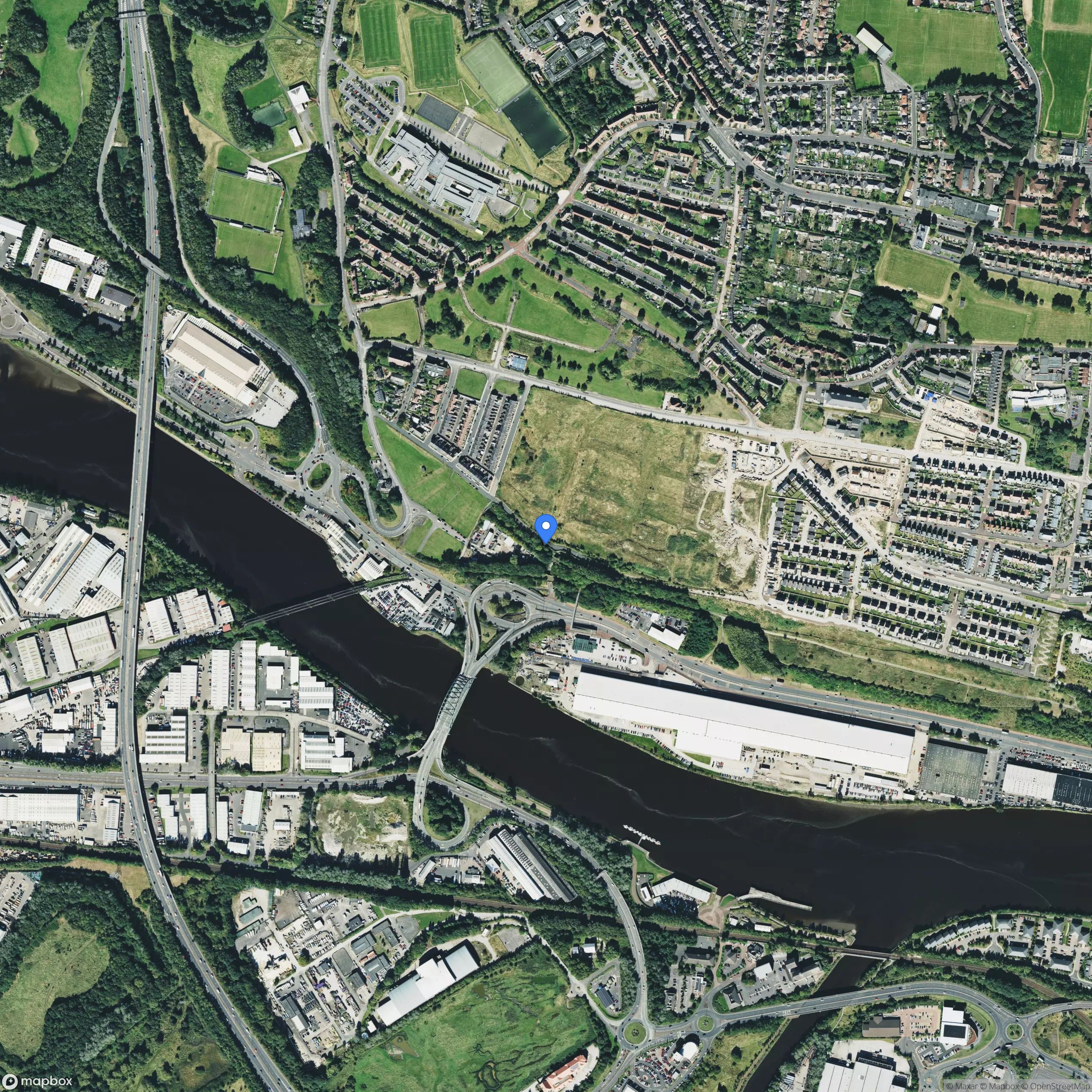 Scotswood tunnel entrance