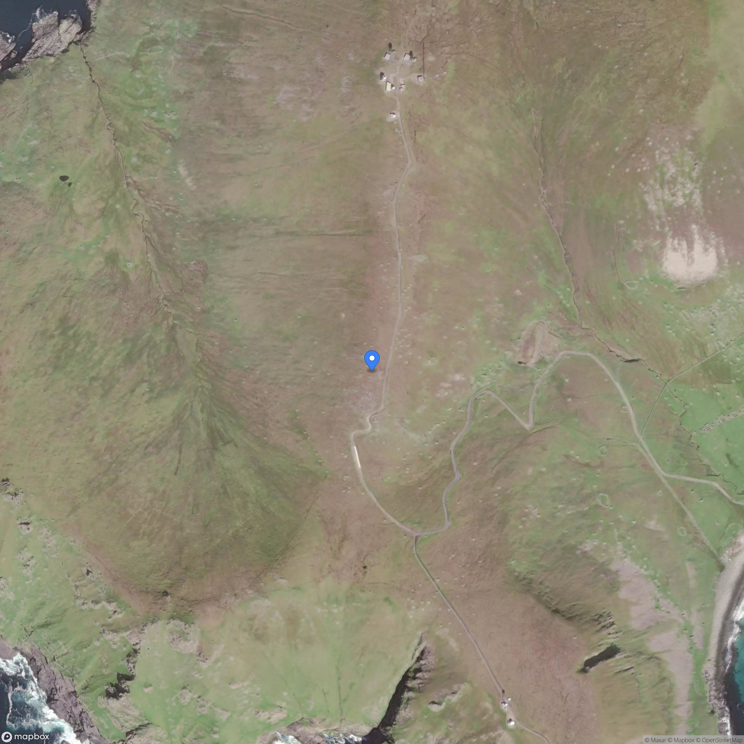 Hirta - has a few ghost town