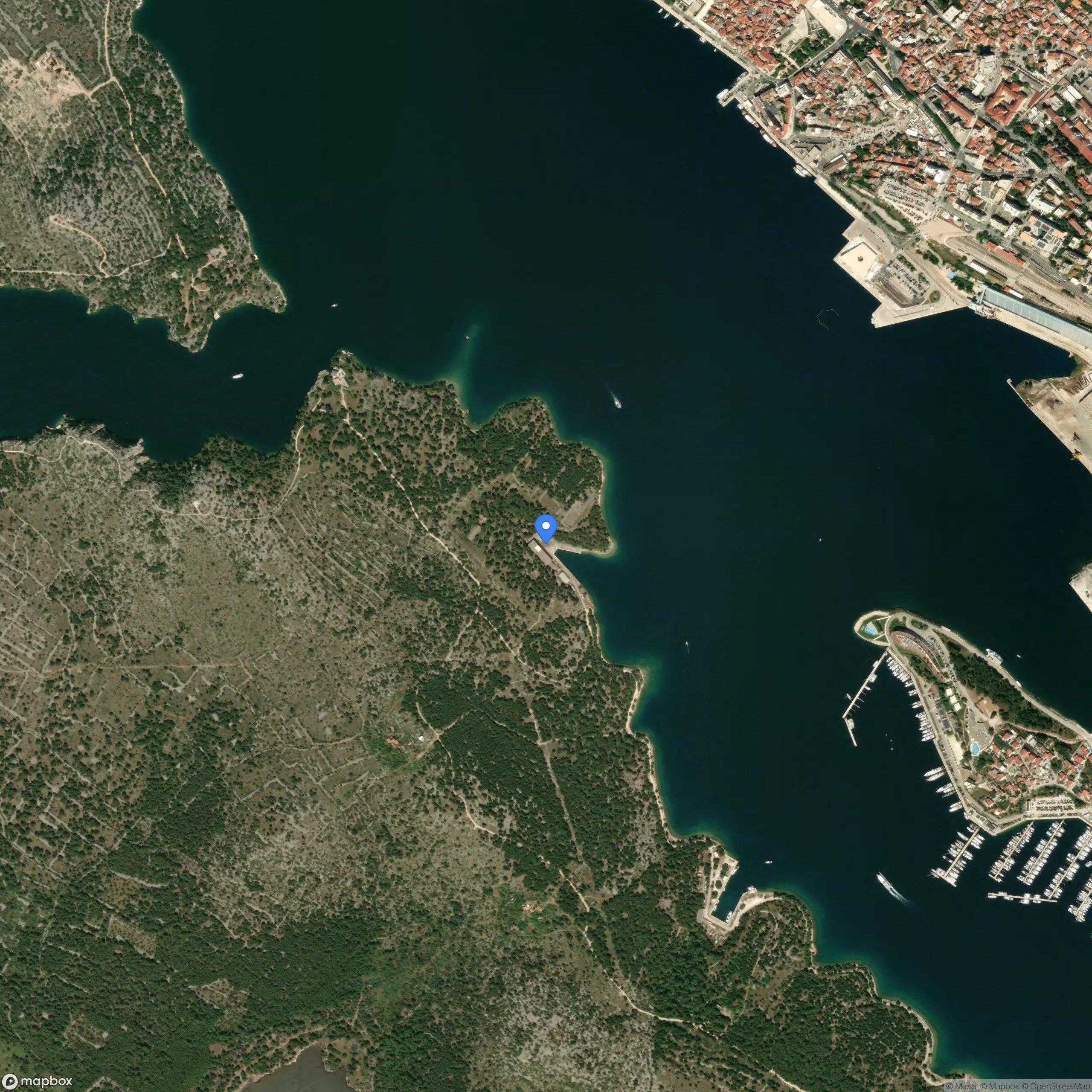military dock