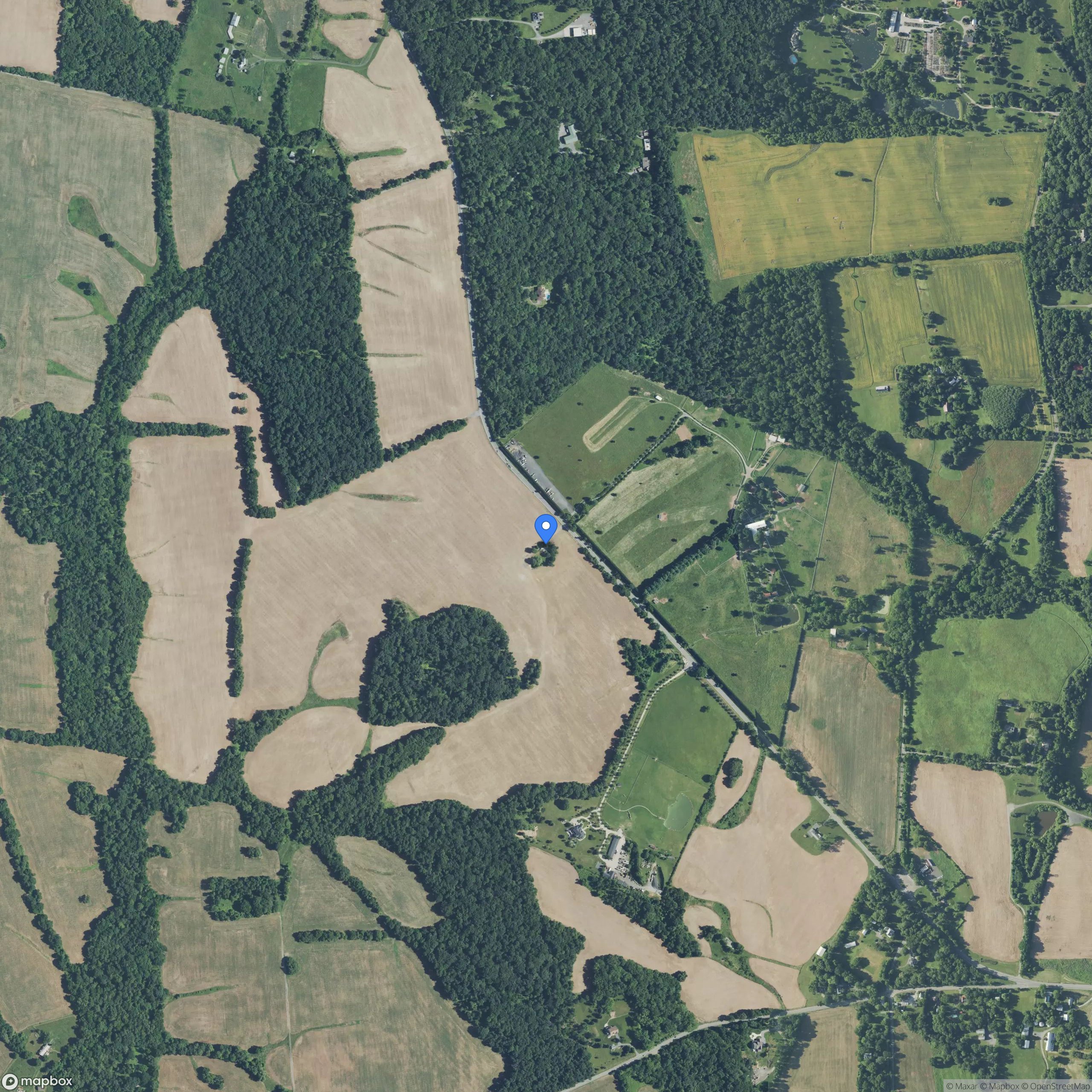 Destroyed home w barn and fresh tractor