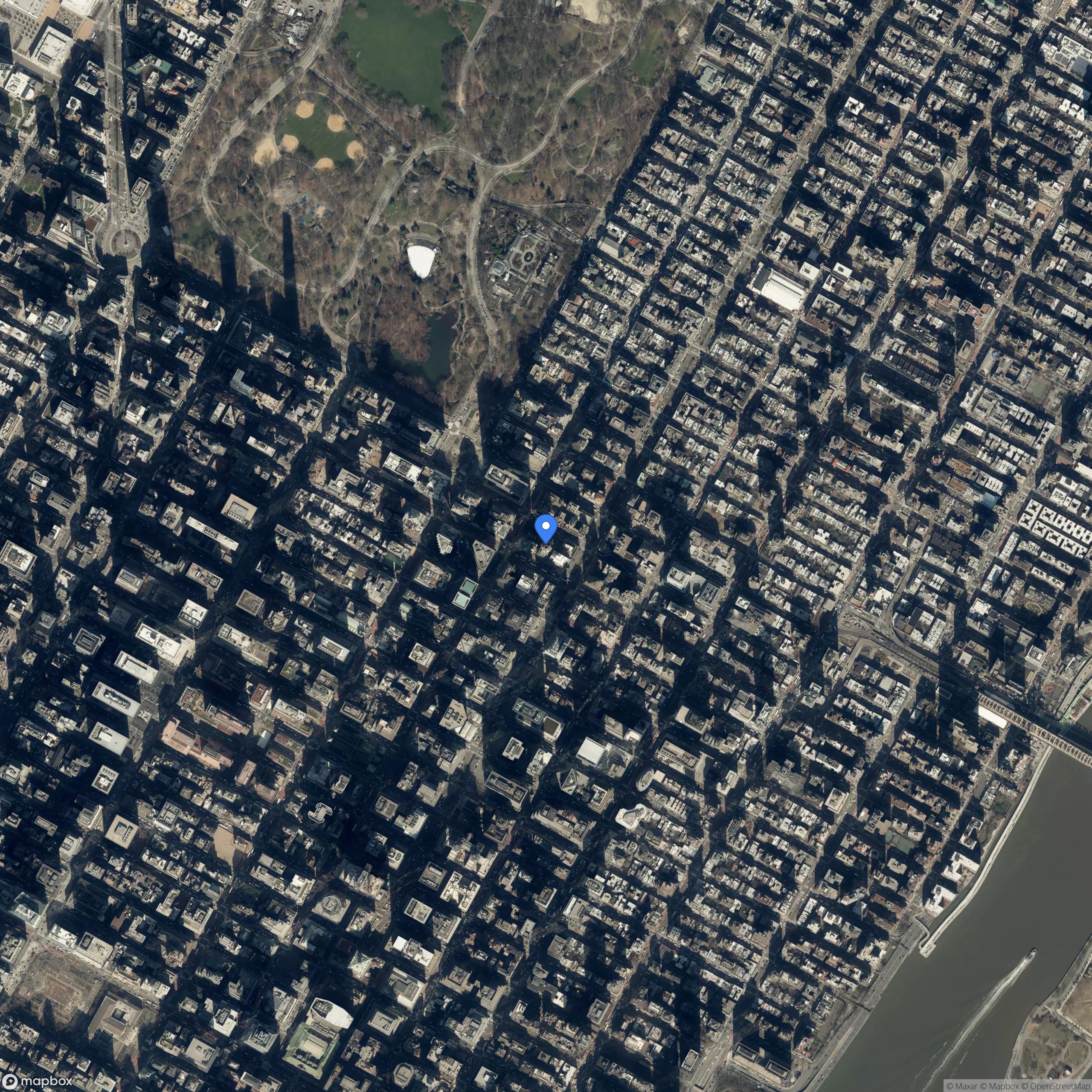 currently uninhabited skyscraper with a penthouse plans to open within the next year or so