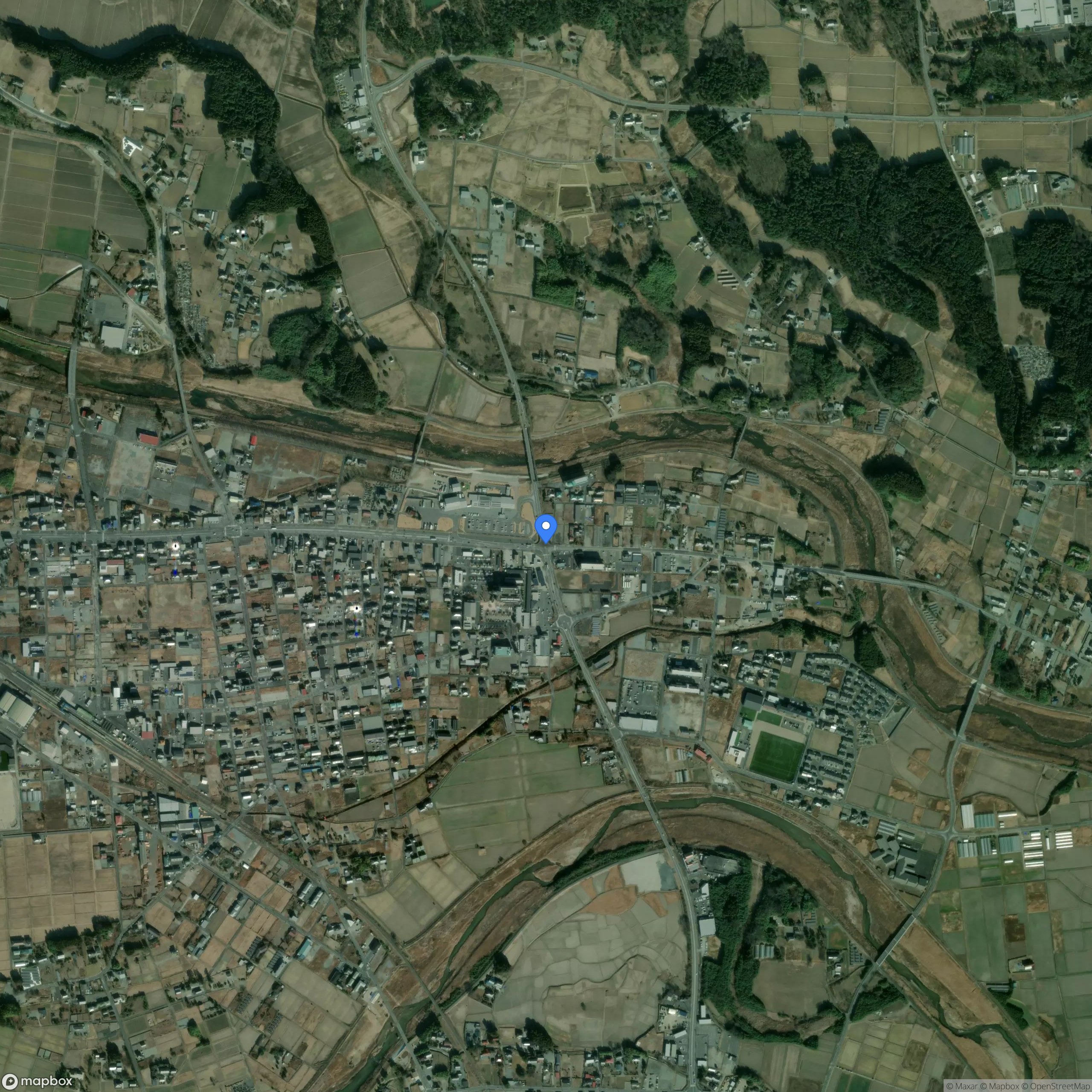Namie ((town evacuated after Fukushima accident, partially inhabited)