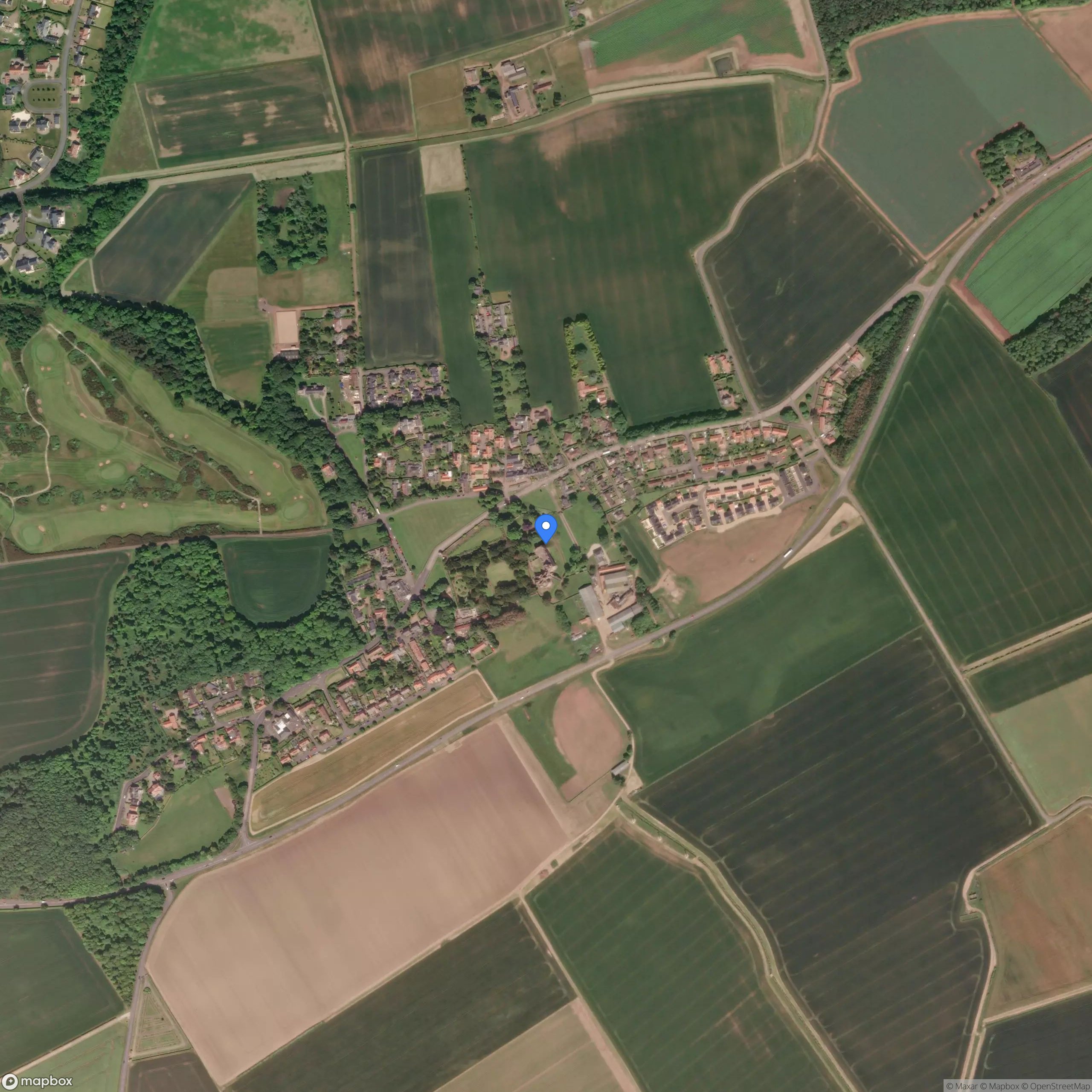 castle ruins-visitor centre