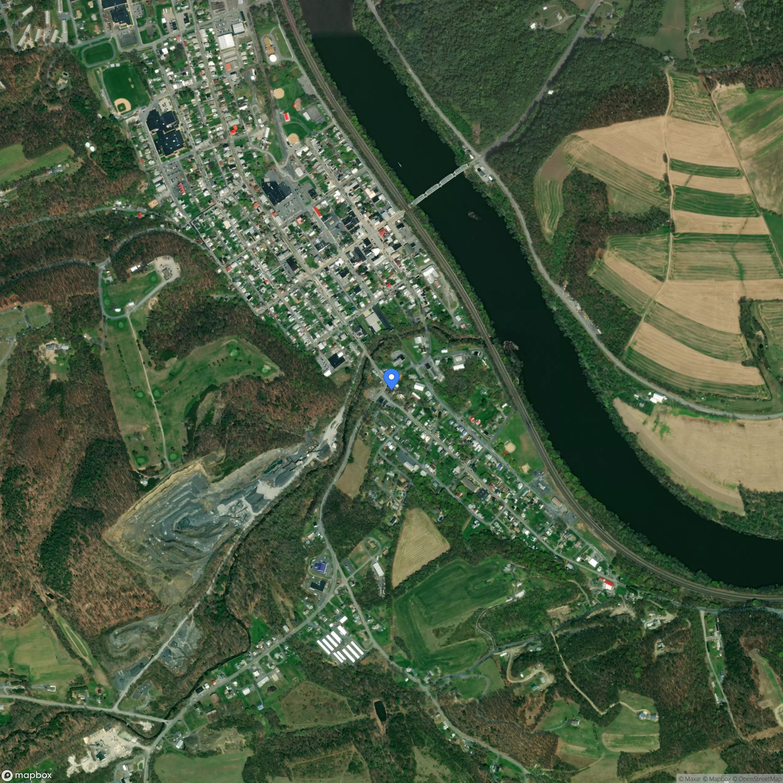 Burned Farm Equipment Factory